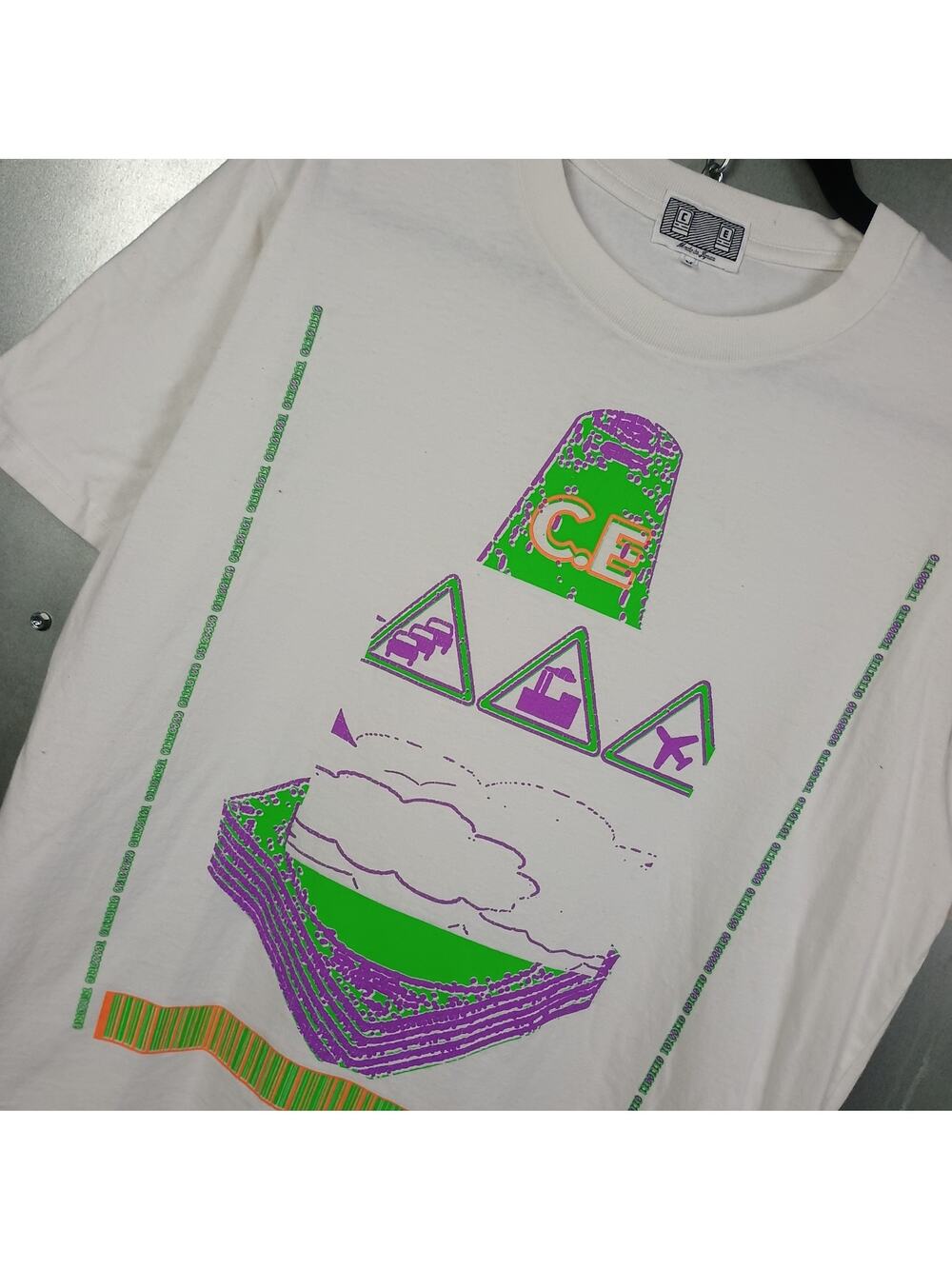 Cav Empt CE Japan Vintage Streetwear Cone T-shirt Medium Potatch Limited Fashion